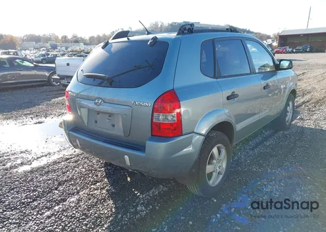 2008 Hyundai Tucson Gls из США, поврежденный, VIN KM8JM12B48U734055